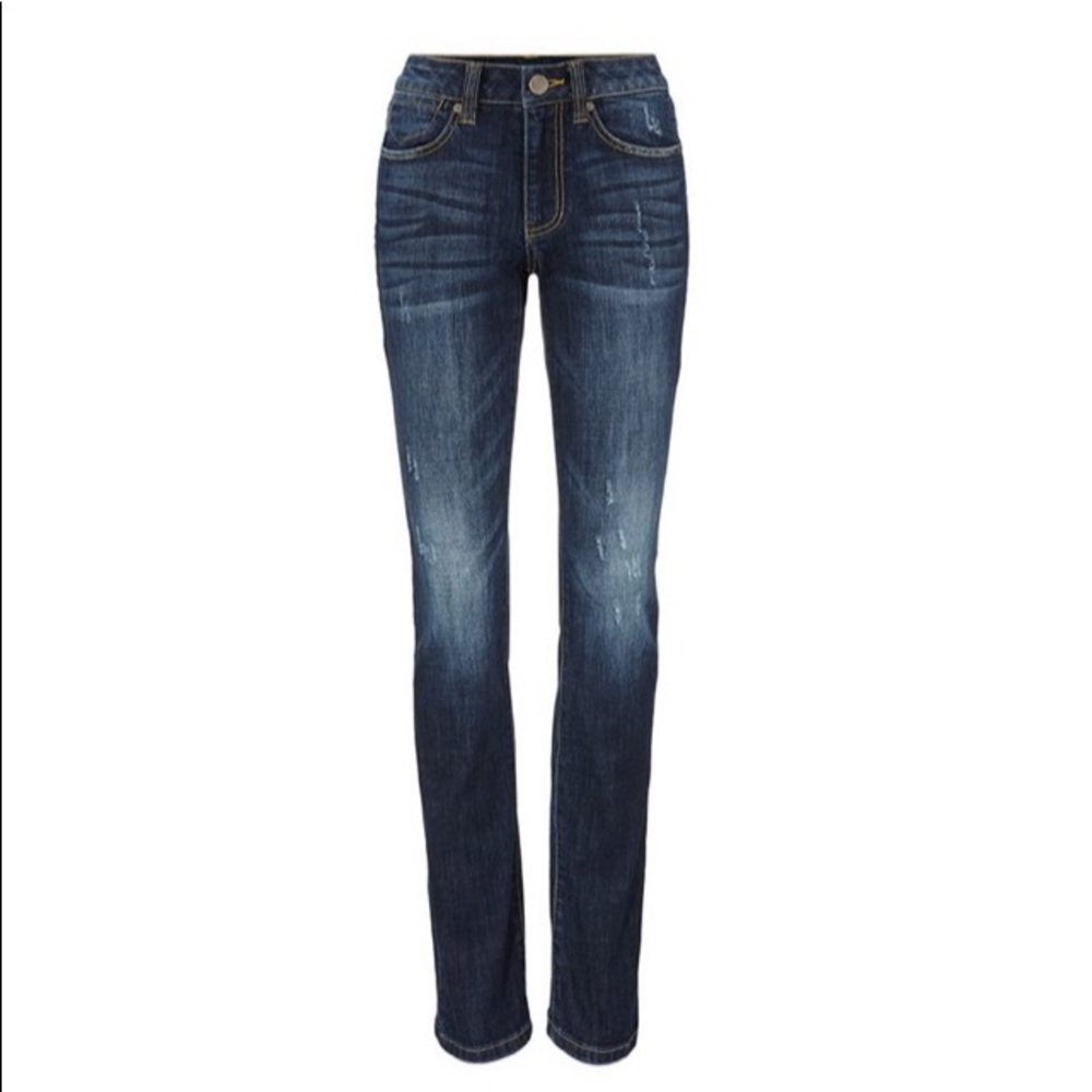 Cabi size 8 high straight jeans